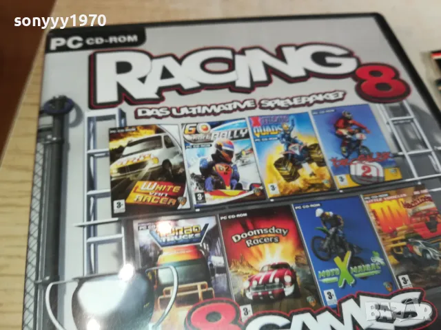 RACING 8 PC GAME-ВНОС GERMANY 1003251746, снимка 3 - Игри за PC - 49438180