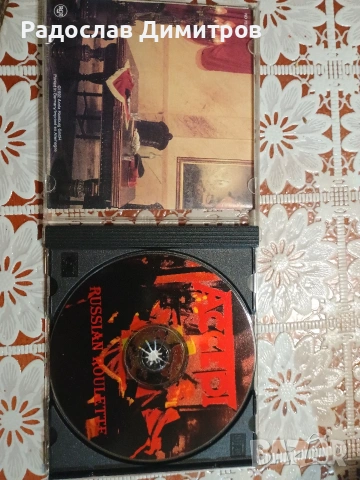 Accept -Russian Roulette , снимка 2 - CD дискове - 53248646