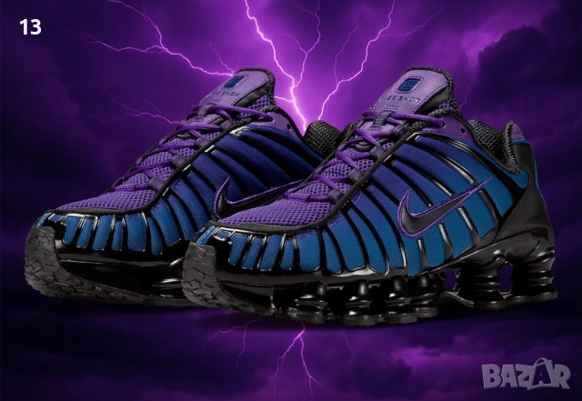 Чисто нови Nike Shox TL Blue Purple 44.5