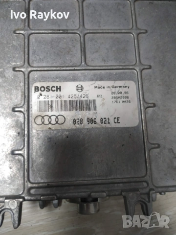 компютър AUDI A4 1.9 TDI, 028906021CE, 028 906 021 CE, BOSCH, 0281001425, 0281 001 426, снимка 2 - Части - 53022913