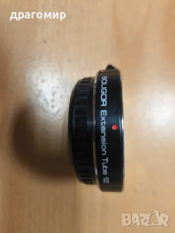 SOLIGOR Extension Tube 12  for C/AF. made in JAPAN , снимка 4 - Обективи и филтри - 48113796