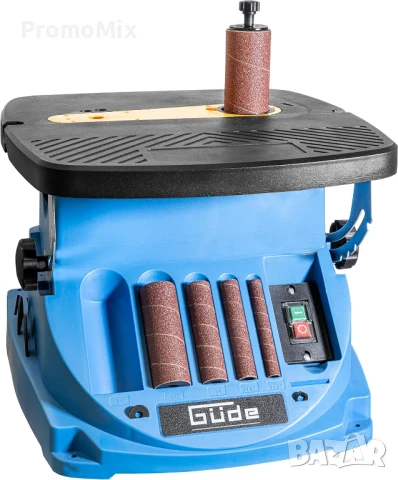 Шлифовъчна машина Gude GSBSM 450 450W Шпинделна лентова шлайф машина  Осцилираща шлайф машина, снимка 5 - Други инструменти - 50722455