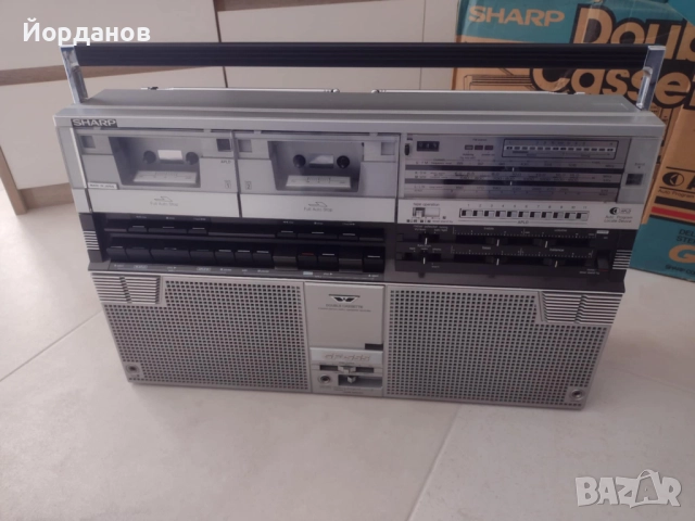 SHARP GF-555E, снимка 3 - Радиокасетофони, транзистори - 51449366