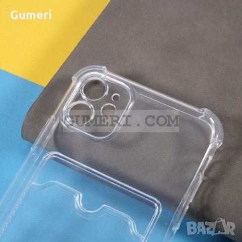 Apple iPhone 11 - Силиконов Гръб Air със Защита за Камерата и Слот за Карта, снимка 8 - Калъфи, кейсове - 34807784