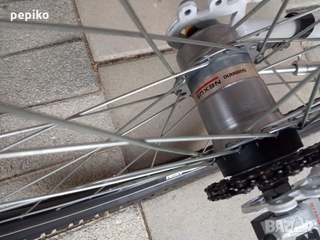 Продавам колела внос от Германия спортен велосипед BLACK NAKAMURA 26 цола SHIMANO NEXUS INTER 3 , снимка 5 - Велосипеди - 28960663