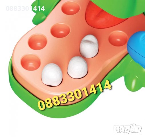 Комплект динозавър зъболекар Дино с пластелин, снимка 2 - Образователни игри - 39550140