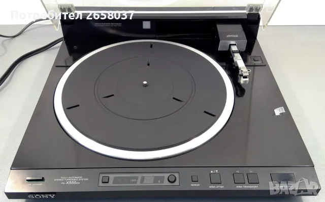 Продавам автоматичен грамофон Sony PS-X555ES N2, снимка 3 - Грамофони - 50162236