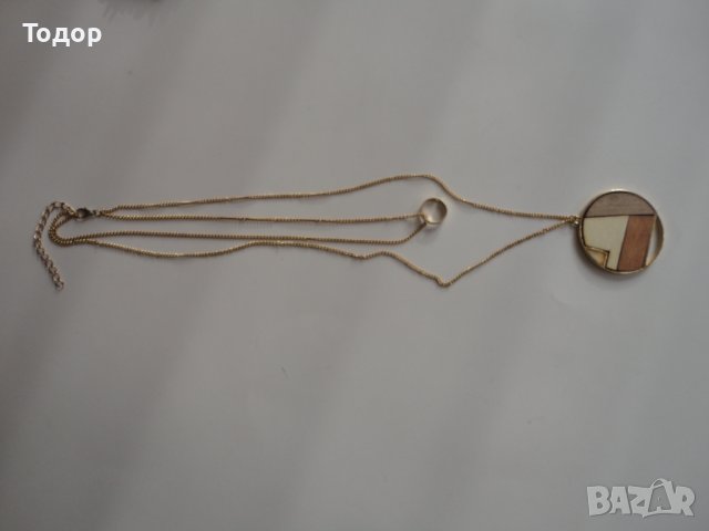 Страхотно позлатено колие гердан 20, снимка 5 - Колиета, медальони, синджири - 43242295