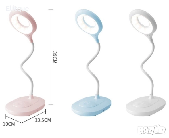 Настолна LED лампа за бюро, снимка 9 - Настолни лампи - 52795015