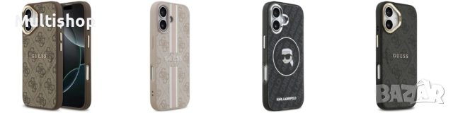 Оригинални калъфи Guess и Karl Lagerfeld за iPhone 17 серия, снимка 15 - Калъфи, кейсове - 51986501