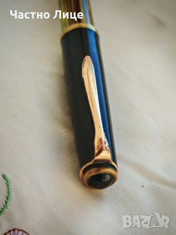 РЯДКА Оригинална Немска Писалка Pelikan 400 Със Златно Перо 585, снимка 6 - Антикварни и старинни предмети - 53562765