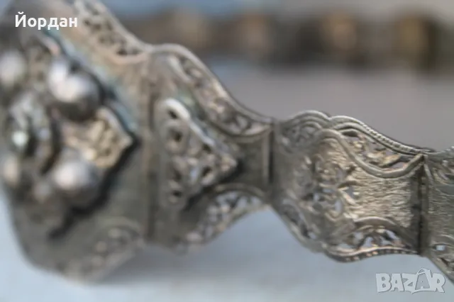 Сребърен колан, снимка 12 - Антикварни и старинни предмети - 48297137