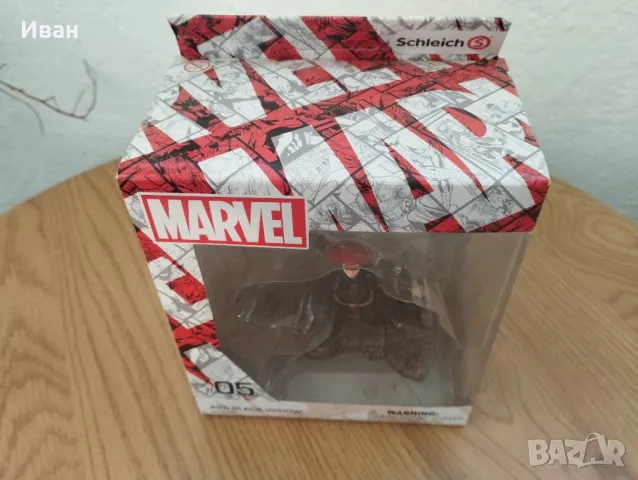 Колекционерска фигурка Black Widow Marvel Schleich #05 21505, снимка 6 - Фигурки - 49957239