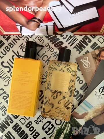 Victoria’s Secret козметика за тяло, Bombshell Amalfi, Amber Aperitif, снимка 4 - Козметика за тяло - 50786916
