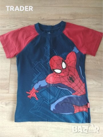 детска тениска MARVEL SPIDERMAN Disney Store, снимка 2 - Детски тениски и потници - 37091421