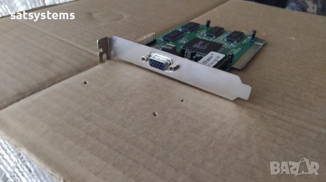 Видео карта S3 Trio 64V+ Trio S3-4SA 2MB PCI, снимка 3 - Видеокарти - 40364041