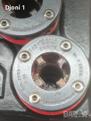 Ръчен комплект за нарязване на резби Rotenberger, снимка 13 - Други инструменти - 53450651