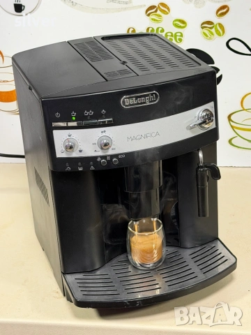 Кафемашина кафе автомат delonghi magnifica с гаранция, снимка 6 - Кафемашини - 53015112