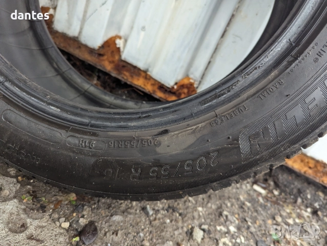 4 бр. Летни гуми Michelin primacy 4 205/55R16, снимка 3 - Гуми и джанти - 52482835