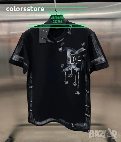 Мъжка Черна тениска D&G/IM153x