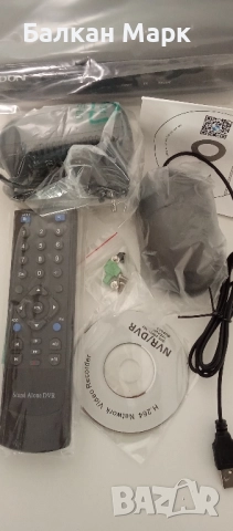 Видеорекордер, видеорегистратор KKmoon DVR 1104L (TP-DVR124) – 4-канален хибриден XVR 5-в-1, снимка 4 - Други - 52010352