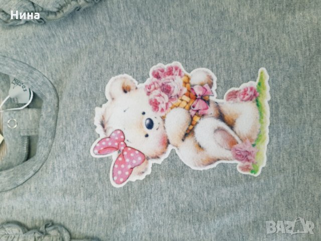 Рокля лека вата, снимка 3 - Бебешки рокли - 26845407