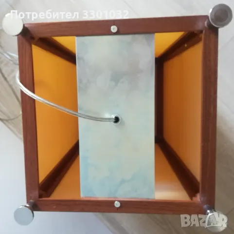 Стояща лампа,53 см,българско производство, снимка 4 - Настолни лампи - 47971171