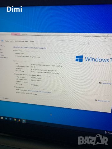 Лаптоп- Toshiba FULL HD ,SSD, , снимка 7 - Лаптопи за работа - 43267252