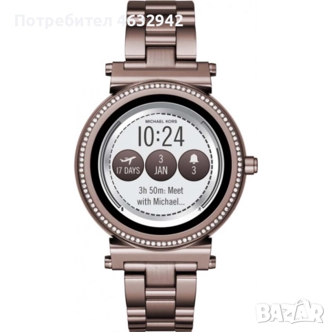 Michael Kors Sofie смарт часовник, снимка 2 - Друга електроника - 52805593
