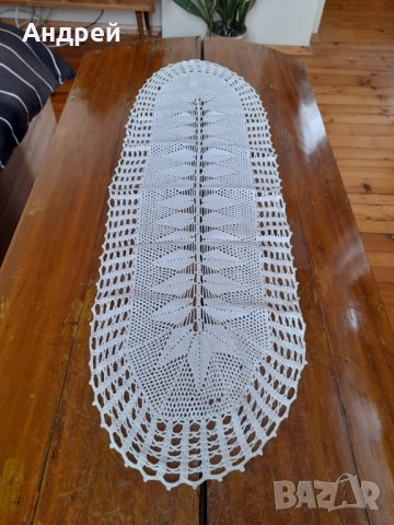 Стара плетена покривка #20