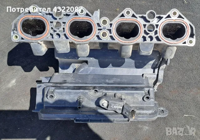 Всмукателен колектор от Пежо 1007 / Peugeot 1007 1.6I 16V 110к.с NFU , снимка 3 - Части - 50368115