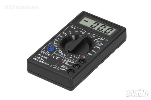 Цифров мултиметър за измерване на напрежение ток и съпротивление, снимка 4 - Друга електроника - 52257015