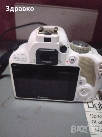 продавам фотоапарат canon eos100d
