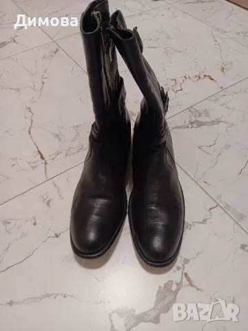 Черни дамски ботуши , снимка 3 - Дамски ботуши - 47381322