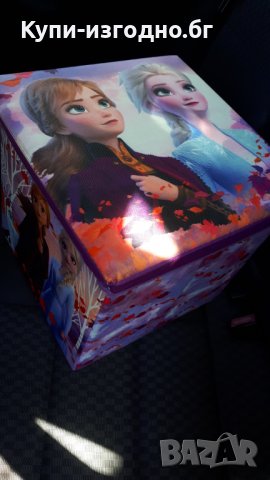 Кутия за играчки - Disney Frozen Elza, снимка 2 - Играчки за стая - 32841197