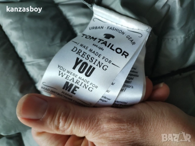 TOM TAILOR - олекотено пухено яке Л, снимка 10 - Якета - 53089464