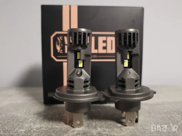 Лед крушки Н1 Н3 Н7 НВ3 НВ4 Н11 Н13 - 12V , 27W, 5600LM, снимка 3 - Аксесоари и консумативи - 49093784