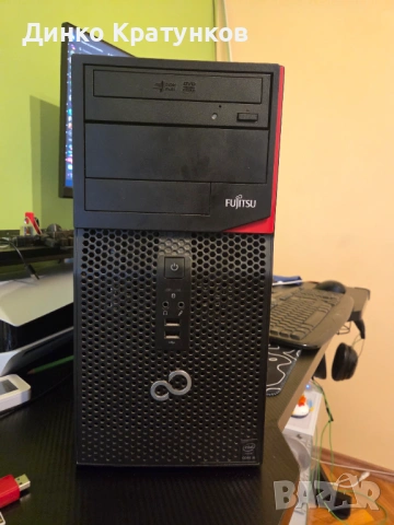 Компютър Fujitsu Esprimo P520 и монитор, снимка 10 - Геймърски - 53446269