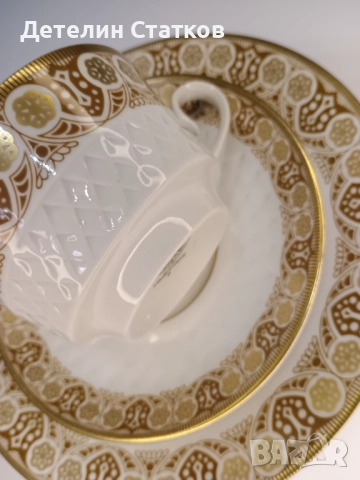 Винтидж порцеланов троен сет, снимка 5 - Колекции - 52978440