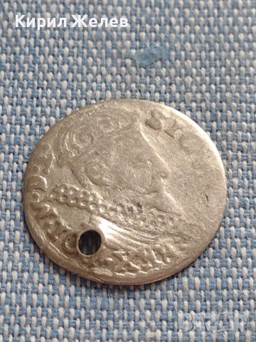 Сребърна монета 3 гроша 1623г. Сигизмунд трети ПОЛША 28455, снимка 2 - Нумизматика и бонистика - 42930470