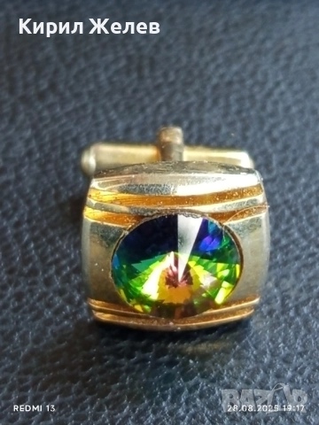 Винтидж бутонели позлатени с фацетиран кристал за КОЛЕКЦИЯ ДЕКОРАЦИЯ 50126, снимка 6 - Други ценни предмети - 51526501