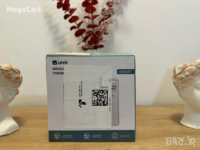 Метеостанция за вътрешно и външно измерване на температура и влажност