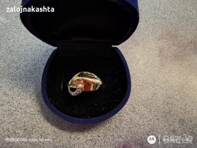 Нов Златен пръстен -2,27гр 14к, снимка 3 - Пръстени - 53427091