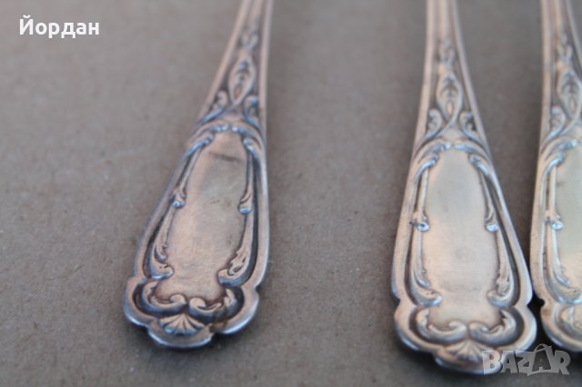 6 броя посребрени вилици , снимка 2 - Прибори за хранене, готвене и сервиране - 43231137