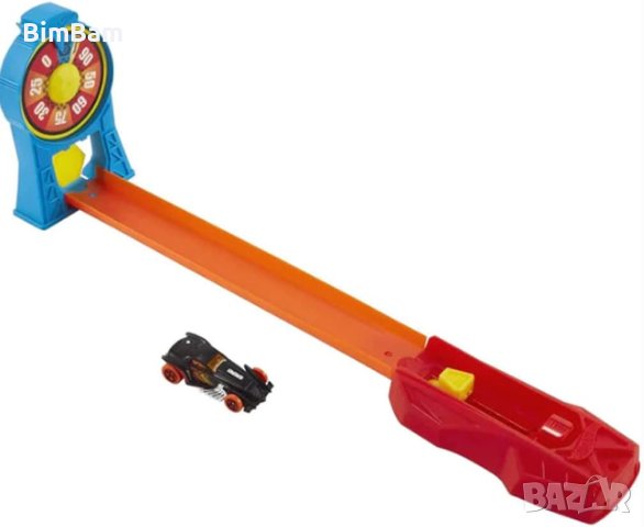 Писта с количка Hot Wheels Action - Spin & Score, снимка 2 - Коли, камиони, мотори, писти - 43942686