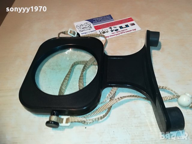 АНТИК-СТАРА ГОЛЯМА ПРОФИ ЛУПА-21Х18Х3СМ, снимка 5 - Колекции - 28861396