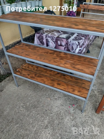  Метален стелаж  рафт , снимка 8 - Стелажи и щандове - 51265244