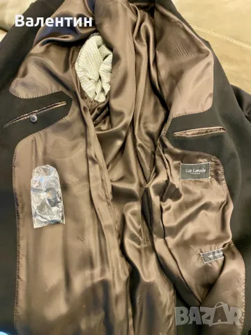 Мъжко кашмирено палто GUY LAROCHE. За уважаван господин. Размер 64, снимка 11 - Палта - 47470250