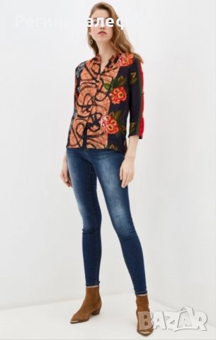 Нова риза Desigual р-р L, снимка 13 - Ризи - 37839963