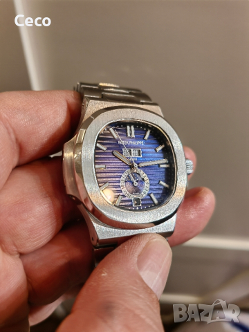 Patek Philippe Naultilus day date автоматичен , снимка 16 - Мъжки - 43644484